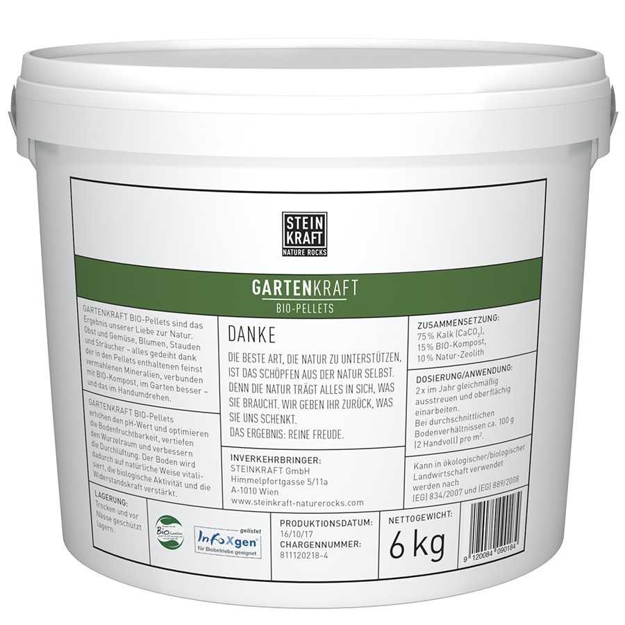 GARTENKRAFT Bio Zeolith Pellets 6kg
