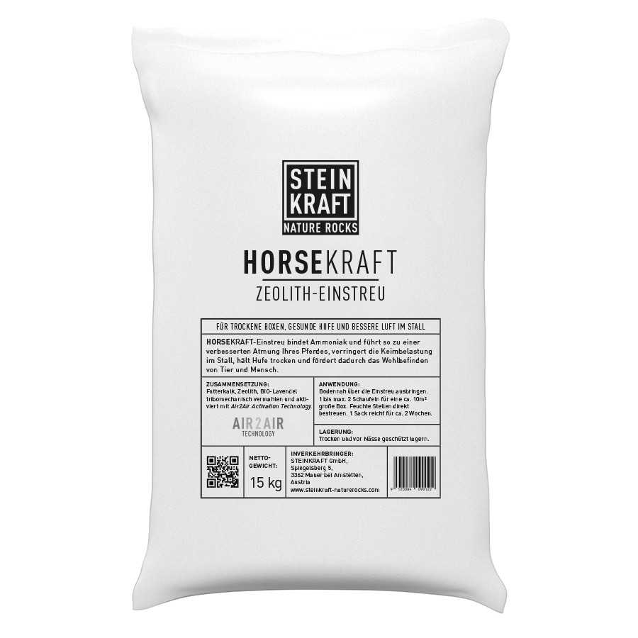 HORSEKRAFT Einstreu mit Zeolith