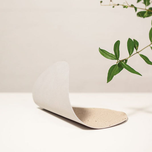 Organmatte Leder
